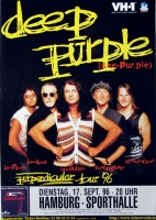 DEEP PURPLE - 1996 - In Concert - Purpendicular Tour - Poster - Hamburg