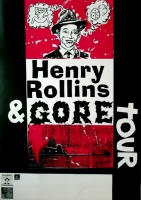 ROLLINS, HENRY - BLACK FLAG - 1987 - In Concert - Hot Animal... Tour - Poster