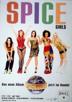 SPICE GIRLS - 1998 - Promotion - Plakat - Spice World Tour - Poster
