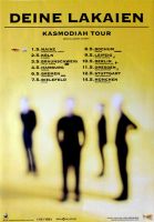 DEINE LAKAIEN - 1999 - Plakat - Live  In Concert - Kasmodiah Tour - Poster
