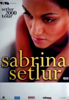 SETLUR, SABRINA - 2000 - Live In Concert Tour - Poster
