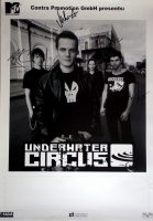 UNDERWATER CIRCUS - 2003 - Tourplakat - In Concert - Tourposter - Signiert