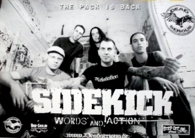 SIDEKICK - 2006 - Promotion - Plakat - Words and Action - Poster