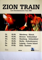 ZION TRAIN - 2000 - Tourplakat - Concert - Love Revolutionaries - Tourposter