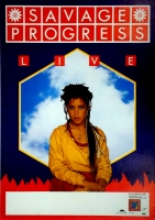 SAVAGE PROGRESS - 1984 - Plakat - Live In Concert - Celebration Tour - Poster