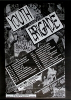 YOUTH BRIGADE - XXXX - Plakat - Punk - Concert - European Tour - Tourposter