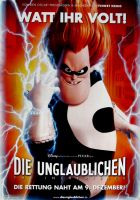 UNGLAUBLICHEN, DIE - 2004 - Film - Plakat - The Incredibles - Poster