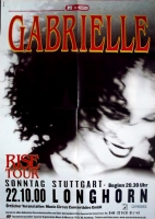 GABRIELLE - 2000 - Plakat - Live In Concert - Rise Tour - Poster - Stuttgart