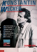 WECKER, KONSTANTIN - 1990 - Live In Concert Tour - Poster