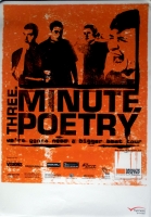 THREE MINUTE POETRY - 2004 - In Concert - Were Gonna Need.. Tour - Poster