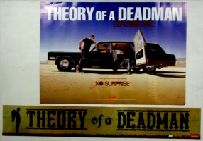THEORY OF A DEADMAN - 2005 - Promoplakat - Gasoline - 2 Poster - B
