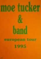 TUCKER, MOE - VELVET UNDERGROUND - 1995 - Tourplakat - European - Tourposter
