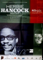 HANCOCK, HERBIE - 1999 - Plakat - Gershwins World - Tourposter - Stuttgart