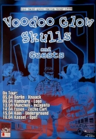 VOODOO GLOW SKULLS - 1999 - In Concert - Band Geek Mafia Tour - Poster
