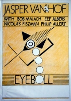 VANT HOF, JASPER - PILI PILI - 1974 - Tourplakat - Eyeball - Tourposter