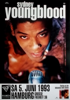 YOUNGBLOOD, SYDNEY - 1993 - Plakat - In Concert - Tourposter - Hamburg