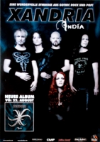 XANDRIA - 2005 - Promotion - Plakat - India - Poster