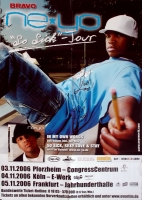 NE-YO - 2006 - Tourplakat - So Sick - Poster - Dortmund - Autogramm - Signed