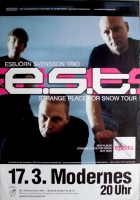 E.S.T. - ESBJRN SVENSSON TRIO - 2002 - In Concert Tour - Poster - Bremen