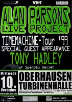 PARSONS, ALAN - 1999 - In Concert - Timemachine Tour - Poster - Oberhausen