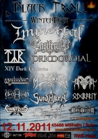 BLACK TROLL - 2011 - Immortal - Primordial - Black Metal - Poster - Mlheim