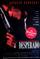 DESPERADO - 1995 - Filmplakat - Rodriguez - Antonio Banderas - Poster