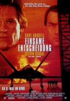 EINSAME ENTSCHEIDUNG  - 1996 - Pakat - Kurt Russels - Steven Segal - Poster