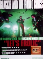 BLACKIE AND THE RODEO KINGS - 2006 - Plakat - In Concert - Let's Frolic - Poster