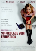 BRIDGET JONES - 2001 - SCHOKOLADE ZUM FRÜHSTÜCK - Filmplakat - Poster