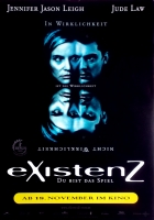 EXISTENZ - 1999 - Filmplakat - Cronenberg - Jude Law - Dafoe - Poster
