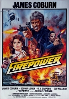 FIREPOWER - 1979 - James Coburn - Sophia Loren - O.J. Simpson - Poster