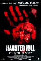HAUNTED HILL - 1999 - Filmplakat - Famke Janssen - Geoffrey Rush - Poster