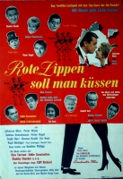 ROTE LIPPEN SOLL MAN KSSEN - 1963 - Filmplakat - Chuby Checker - Poster