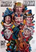 ZAPPA, FRANK - 1971 - Plakat - Gnther Kieser - Poster - Berlin