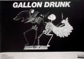GALLON DRUNK - 1992 - Live In Concert - You the Night...Tour - Poster
