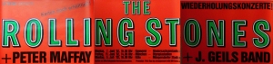 ROLLING STONES - 1982-06-00 - Tourplakat - European Tour - Poster