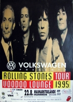 ROLLING STONES - 1995-08-22 - Plakat - Voodoo Lounge - Poster - Mannheim