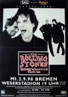 ROLLING STONES - 1998-09-02 - Plakat - Bridges to - Poster - Bremen (G)