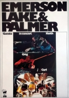 EMERSON LAKE & PALMER - 1973 - Plakat - Günther Kieser - Poster - A