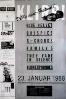 DEKA DENT - 1988 - Plakat - Family 5 - S-Chords - Flowerpornoes - Poster - Kln
