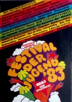 FESTIVAL DER JUGEND - 1983 - Konzertplakat - Concert - Poster - Dortmund