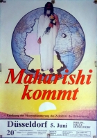 MAHARISHI - Tourplakat - Kommt - 70er Jahre - Yogi - Meditation - Poster
