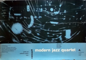 MODERN JAZZ QUARTET - 1957 - Plakat - Gnther Kieser - Poster - Essen