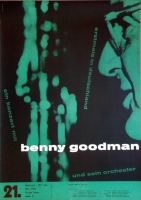 GOODMAN, BENNY - 1958 - Plakat - Gnther Kieser - Poster - Essen