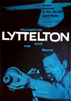 LYTTELTON, HUMPHREY - 1960 - Plakat - Jazz - In Concert - Poster - Bielefeld