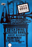 DUTCH SWING COLLEGE BAND - 1960 Plakat - Gnther Kieser - Poster - Hannover