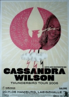 WILSON, CASSANDRA - 2006 - Plakat - Thunderbird - Tourposter - Hamburg