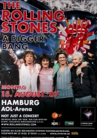 ROLLING STONES - 2007-08-15 - Plakat - Bigger Bang - Poster - Hamburg (G)