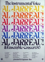 JARREAU, AL - 1980 - Plakat - Günther Kieser - Poster
