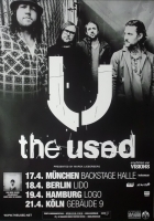 USED, THE - 2012 - Tourplakat - In Concert - Vulnerable - Tourposter